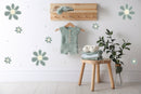 Giant Daisy Flowers - Fabric Nursery Wall Art Decals