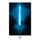 Lightsabers Canvas