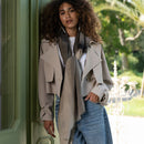 Vicenza - Wool Scarf - Grey