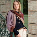 Vicenza - Wool Scarf - Burgundy