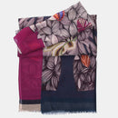 Bosco - Wool Scarf - Raspberry