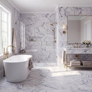 Lilac Honed Marble Tiles 12x24