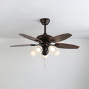 Lily Bloom Decorative Flower Ceiling Fan Lights
