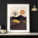 Scandi decor for office | set of 3 wall art prints