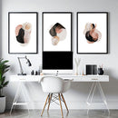 Modern print art | set of 3 wall art prints
