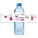 Lingerie Party Bachelorette Water Bottle Labels