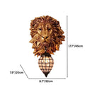 Lion Head Wall Lamp