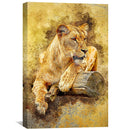 Lioness Canvas