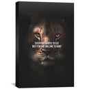Lioness Hunt Canvas