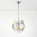 Liora Iridescent Disc Glass Chandelier