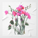 Lisa - Large Silk Scarf - White