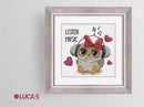 Listen Music B1402L Counted Cross-Stitch Kit