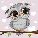 Little Owl CS2711 7.9 x 7.9 inches Crafting Spark Diamond Painting Kit