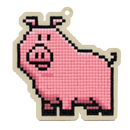 Little Pig CSw349 Diamond Painting on Plywood Kit