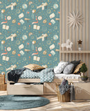 Little Prince Wallpaper - Nursery Wall Decor Wallpapers