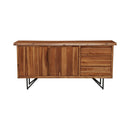 Live Edge Server, Light Walnut