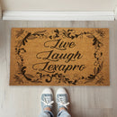 Live Laugh Lexapro Door Mat