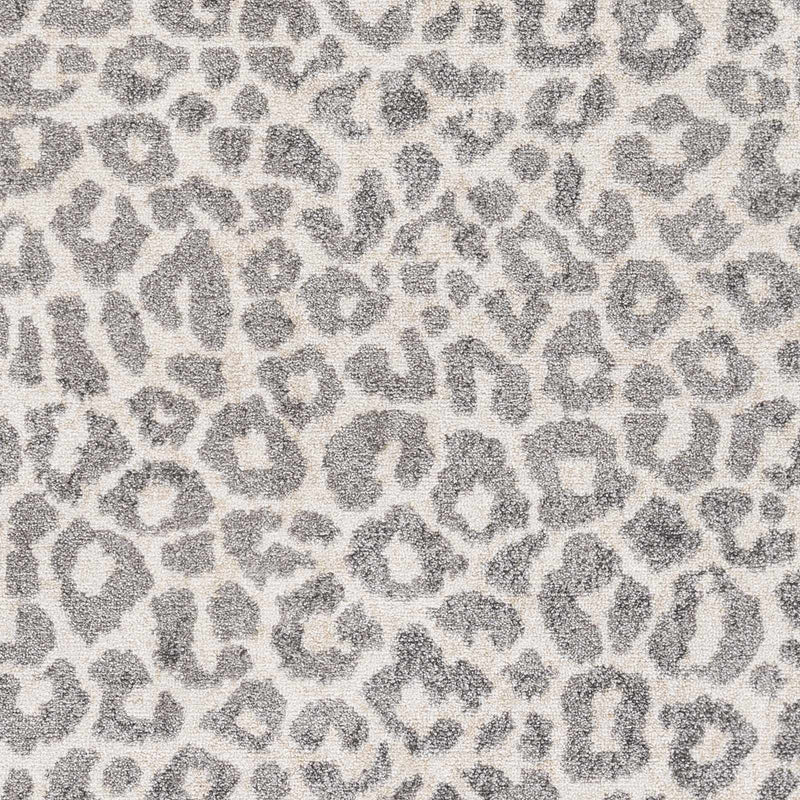 Beige Liversedge Leopard Print Area Rug