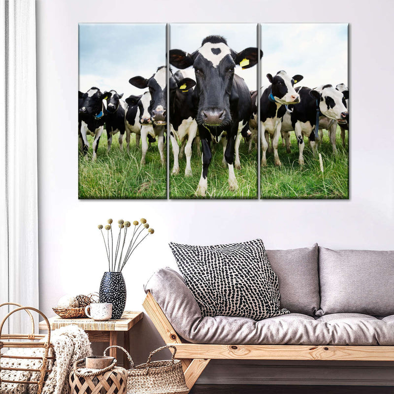 Holstein Cows Wall Art