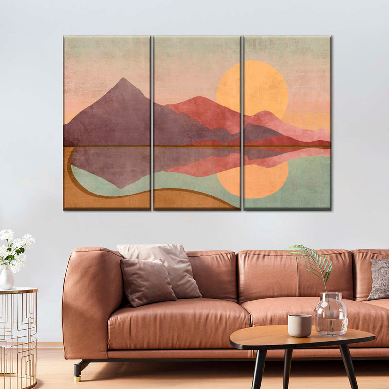 Boho Sundown Wall Art