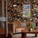 Dolce Terrazzo Wallpaper, black