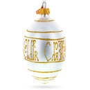 1915 Red Cross Portraits Royal Egg Glass Ornament 4 Inches