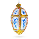 1899 Kelch 12 Panel Royal Egg Glass Ornament 4 Inches