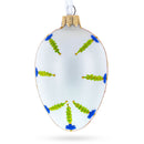 1894 Renaissance Royal Egg Glass Ornament 4 Inches