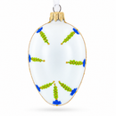 1894 Renaissance Royal Egg Glass Ornament 4 Inches