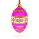 1910 Colonnade Royal Egg Glass Ornament 4 Inches