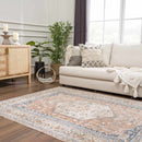 Gael Rust Boutique Washable Rug
