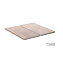 Frontier20 Sky Linear Cover Drain Set Stone Look Porcelain Moldings 24x24