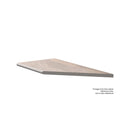 Frontier20 Barge Gold Froniter20 Coping & Stair Tread Corner Left Bullnose Quartz Look Porcelain Moldings 12x24