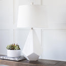 Weber Modern White Table Lamp