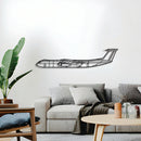 C-141 Starlifter Metal Aircraft Wall Art - NCP0041