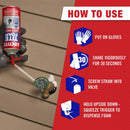 Loctite TiteFoam White Polyurethane Foam Sealant 12 oz.