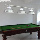 DecorBites™ Double Bubble Hanging Light with 3 Heads - Loft Style Pendant Lighting for Pool Table in Chrome/Gold