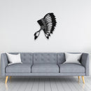 Lonely Indian Metal Wall Art