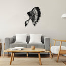 Lonely Indian Metal Wall Art