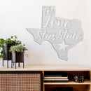 Lone Star State Texas - Metal Wall Art