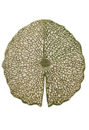Lotus Lace Green Hand Tufted Wool Area Rug