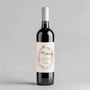 Love Kisses Bridesmaid Wine Label