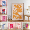 Love Quote Wall Art Canvas