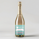 Love You Champagne Label