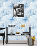 Lovely Blue Flowers Wallpaper