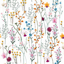 Lovely Field Flowers Wallpaper