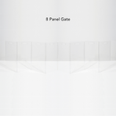 Low Zig Zag Gate