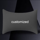 GTRacing Customize Headrest Upgrade Options: Word Art
