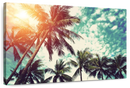 Vintage Style Palm Trees Wall Art