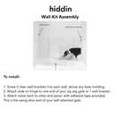 Wall Mount Gate Kit